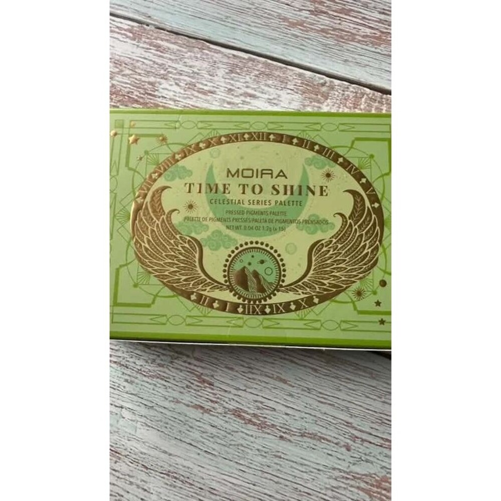 Nib MOIRA Time To Shine Palette from the Celestial Series Greens